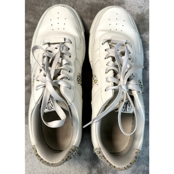 Nike Air Force 1 Pixel SE Platform Sneakers Lemon Twist Leopard Womens Size 11 - Picture 9 of 9